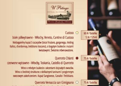 menu Restauracja Karpacz - wina #1